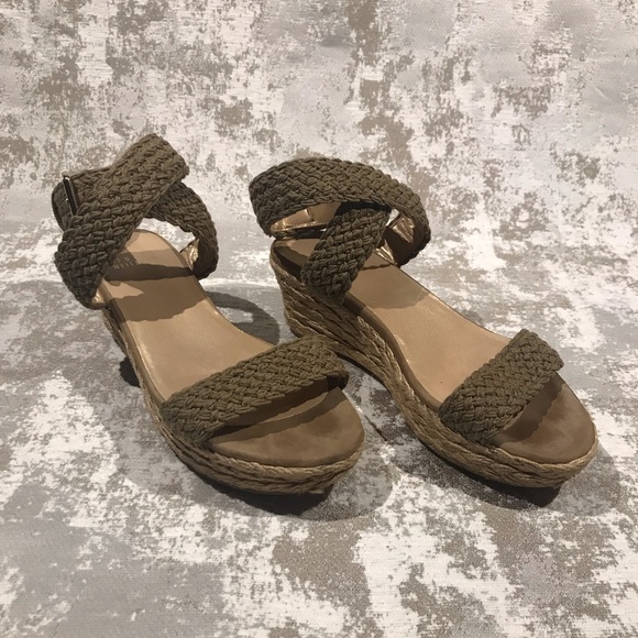Stuart Weitzman Shoes - Stuart Weitzman Alex Lo Wedge Espadrille Sandals